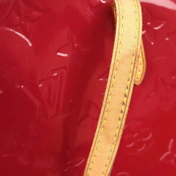 Louis Vuitton Red Monogram Vernis Catalina BB Handbag M90016 SN0143 YQ04629 BN04